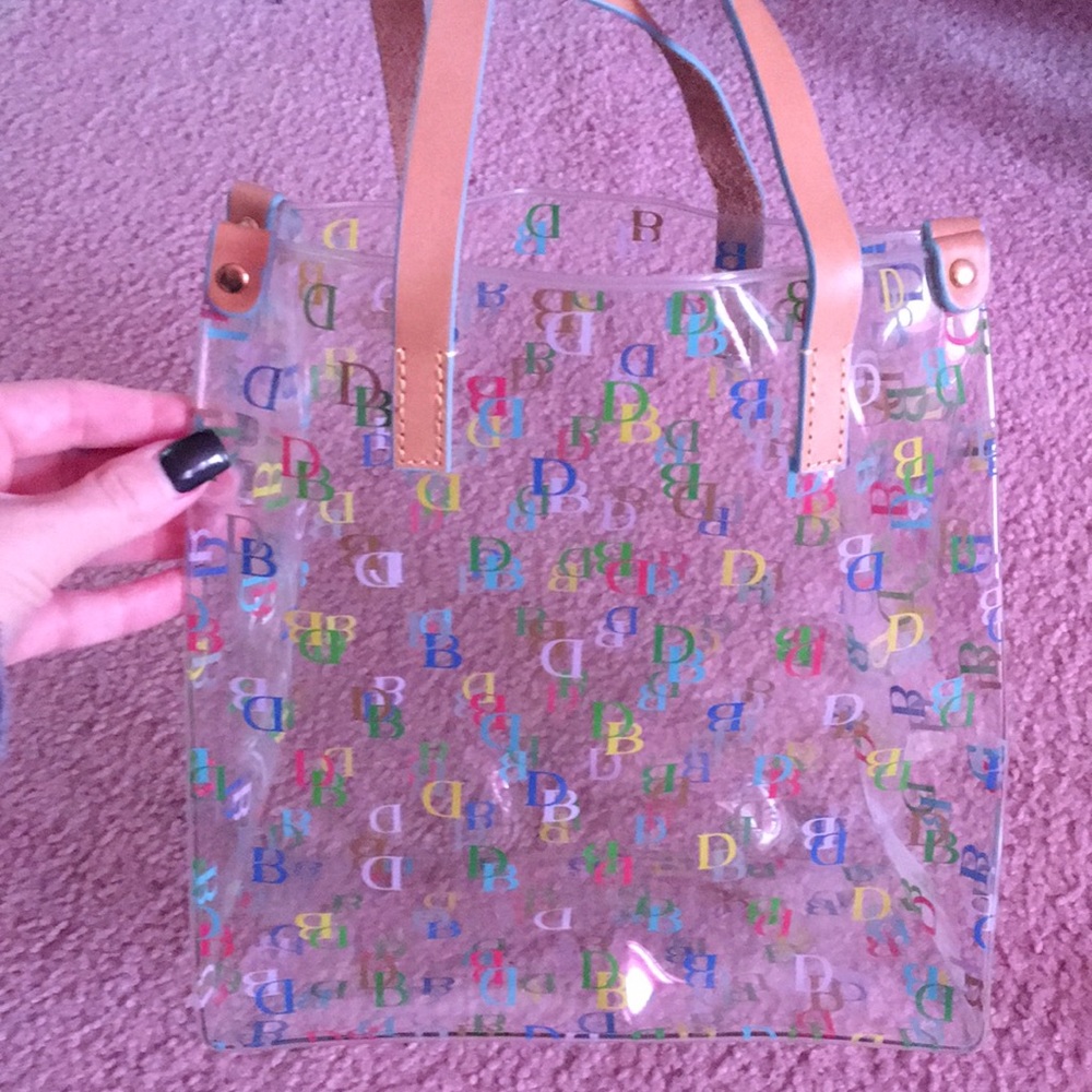 Clear Dooney & Bourke tote